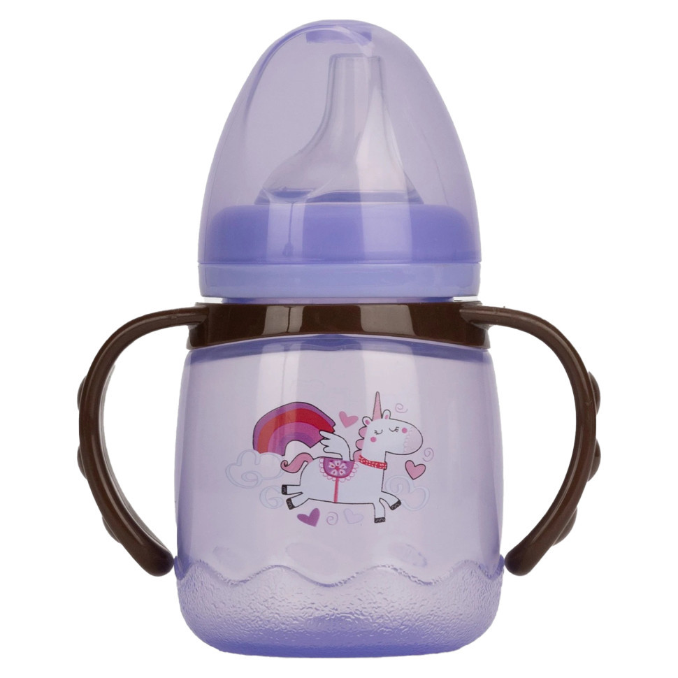 Поильник с силиконовым носиком MGZ-0314(Violet) 180 мл Винница - изображение 1