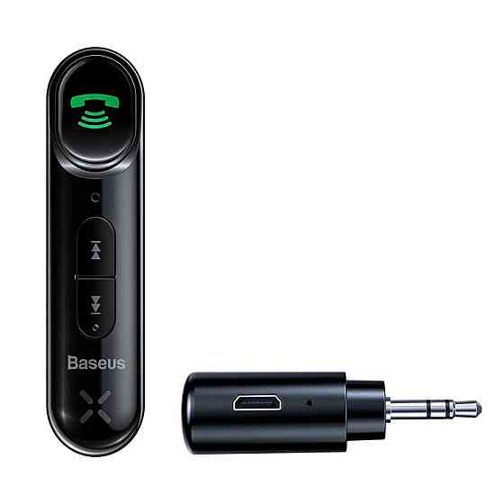 Bluetooth бездротовий ресивер Baseus BSBA-02 AUX Wireless Audio Receiver Black WXQY010001 Одеса