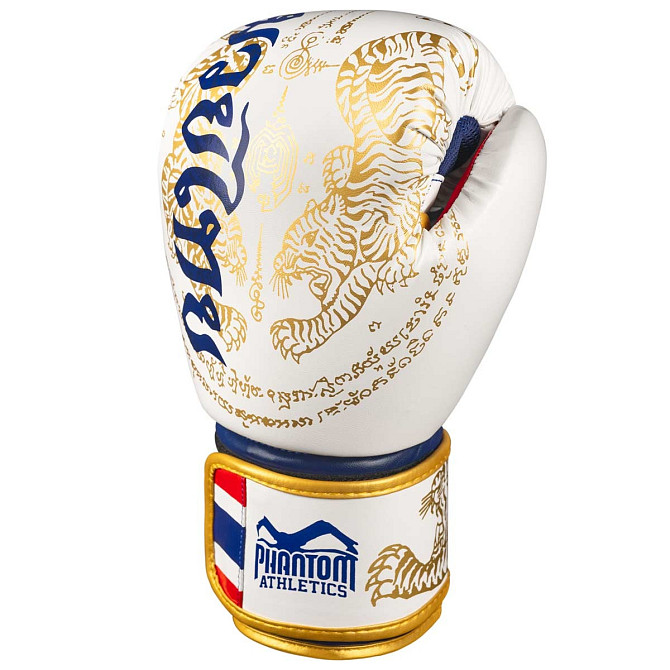 Боксерські рукавиці Phantom Muay Thai Gold Limited Edition 12 унцій (капа в подарунок) Кам'янське - фото 2