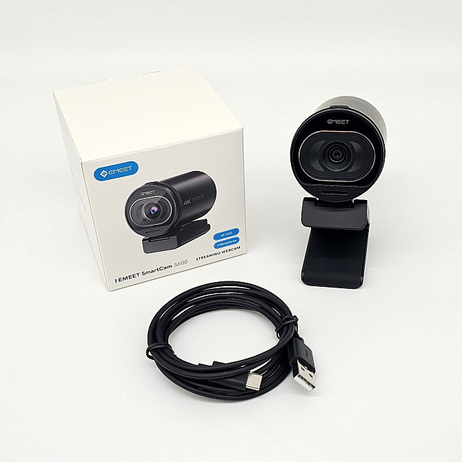 Веб-камера 4K 60 к/сек EMEET S600 для ПК та ноутбка Клевань - изображение 1