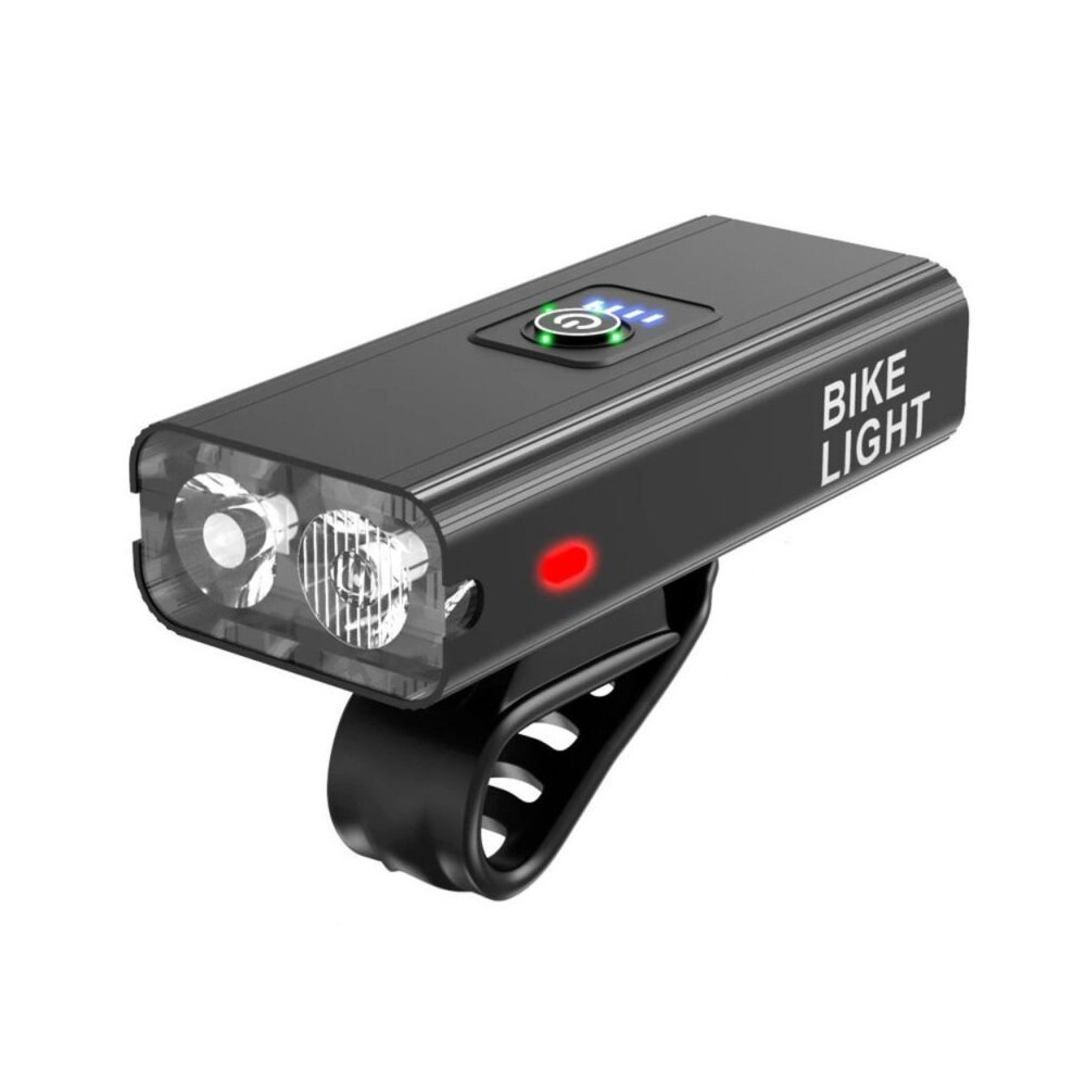 Велофара LED 2xT6 1500Лм USB повербанк IPX6 AC Prof BK04 Київ - фото 1