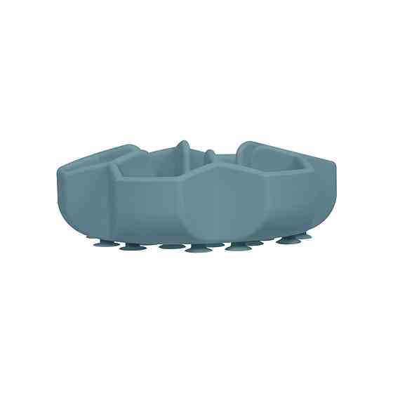 Миска для медленного питания WAUDOG Silicone, 450 мл, серый Киев