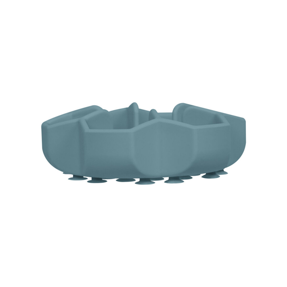 Миска для медленного питания WAUDOG Silicone, 450 мл, серый Киев - изображение 4