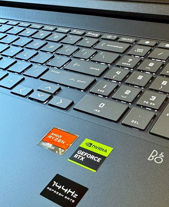 Топовий ігровий ноутбук HP-Victus-16 (AMD R7-7840HS/RTX4050-6Gb-120W) Київ - фото 3