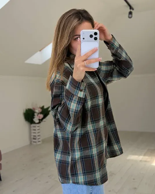 Рубашка удобная, свободная и выглядит стильно без лишних усилий Одесса - изображение 20