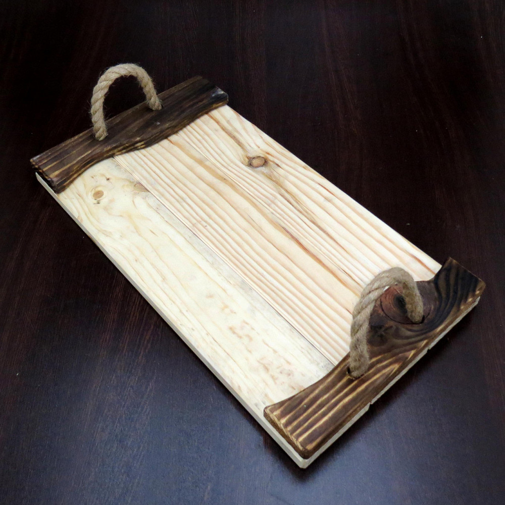 Поднос деревянный 