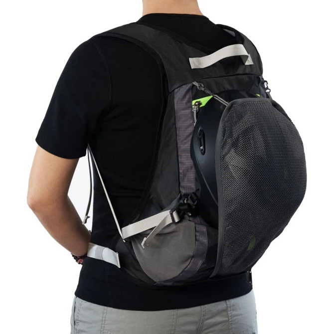 Велорюкзак з чохлом для шолома Naturehike 15 л sky blue NH15C001-B, блакитний Київ - фото 9