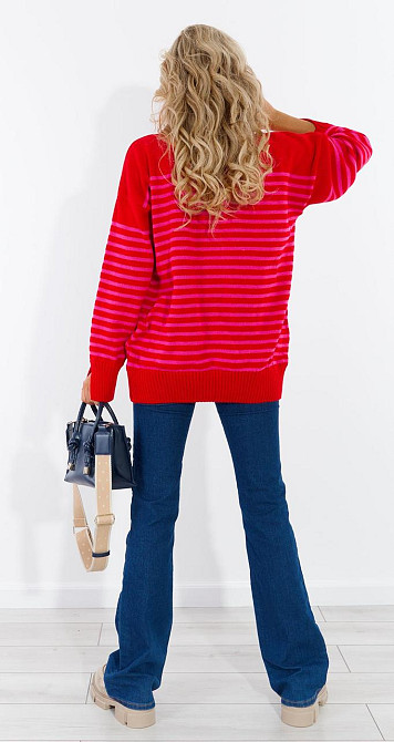 Стильный свитер в полоску (42-46) Киев - изображение 4