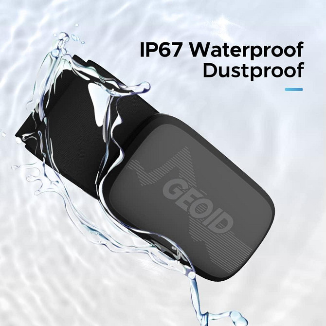 Нагрудний пульсометр GEOID HS500 з Bluetooth 4.2, ANT+ та LED-індикатором, IP67 монітор серцевого ри Київ - фото 7