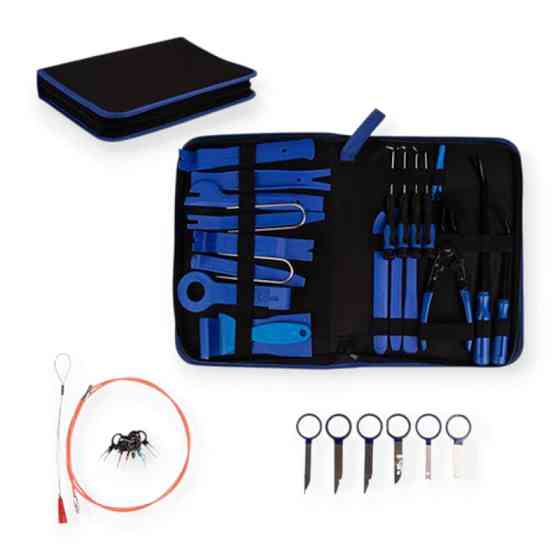 Съёмник обивки салона и магнитол 42шт (чехол) Мукачево