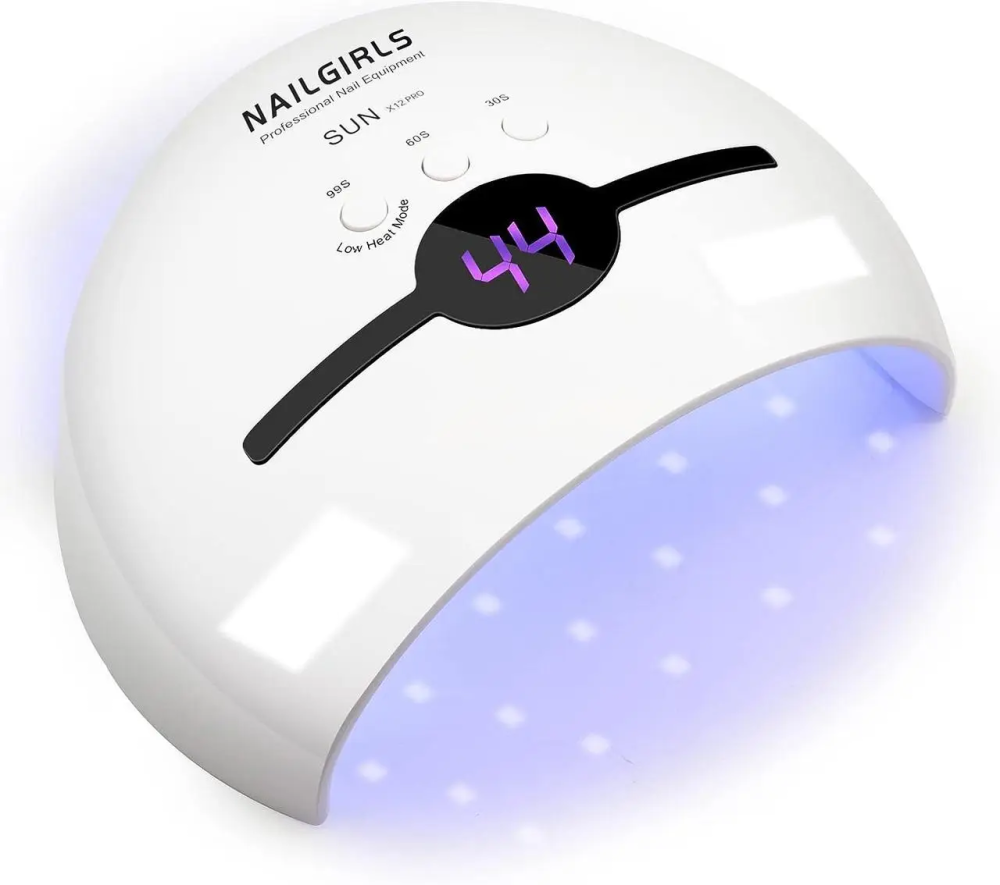 Профессиональная УФ/LED лампа для маникюра NAILGIRLS 48 Вт, портативная сушилка для гель-лака, смарт-датчик, 3 таймера, белая Киев - изображение 16