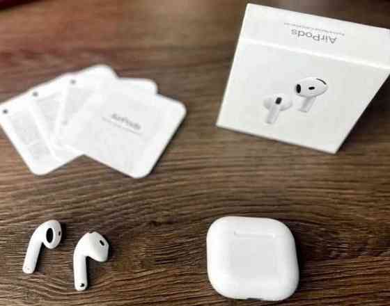 Аирподс 4 Лучшая версия 1в1 из Топ качество + чехол. Киев