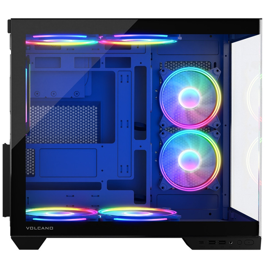 Корпус Modecom VOLCANO PANORAMA APEX ARGB 5F MIDI GREY без БЖ ATX Вінниця - фото 11