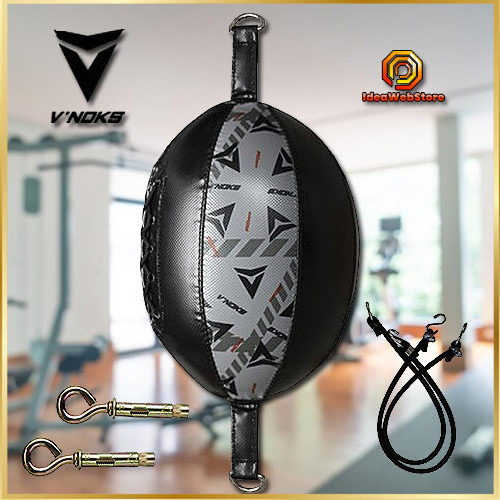 Боксерська груша на розтяжці V'Noks All Way Bag 22 см – пневматична швидкісна груша з гумовими джгутами для тренувань Київ - фото 1