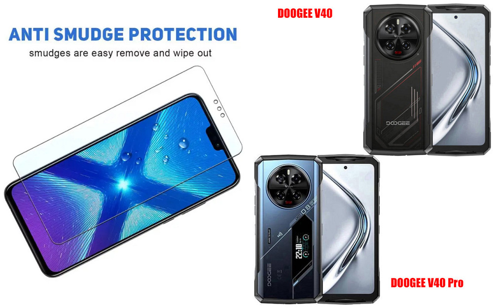 Защитное стекло NeoGlass для DOOGEE V40, DOOGEE V40 Pro – ультрапрозрачное и устойчивое Киев - изображение 3