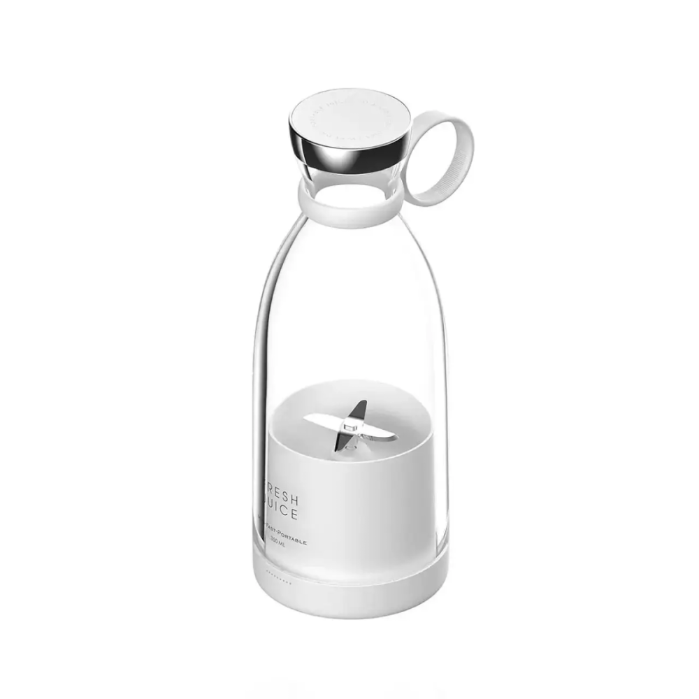 Портативный беспроводной мини блендер для смузи Prime Sport FRESH JUICE 350 мл белый Киев - изображение 3