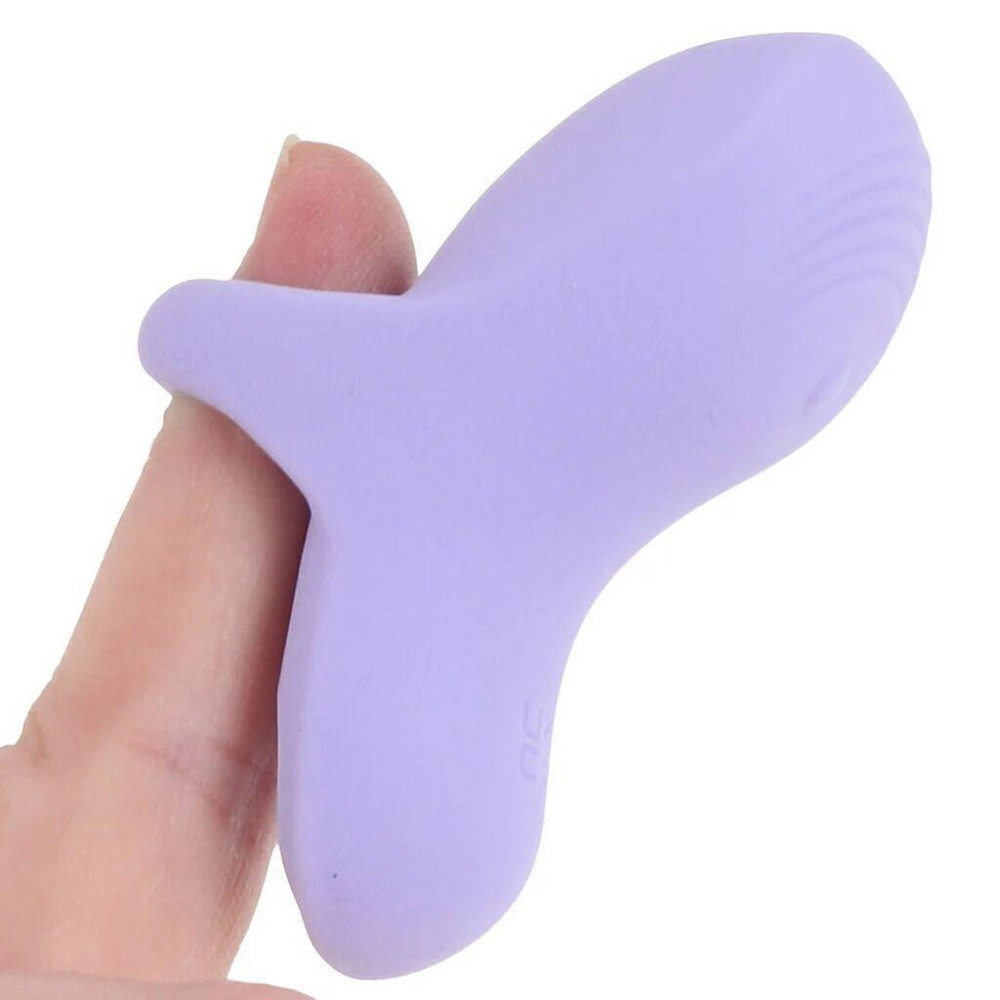 Вібратор на палець FUZU Sensa Skin Activated Fingertip Vibe – Pastel Purple, сенсорне керування, 8 режимів Sex Aura Київ - фото 1