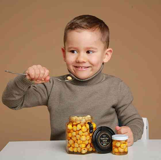 Мед з фундуком Царство Меду 130 грам Одеса