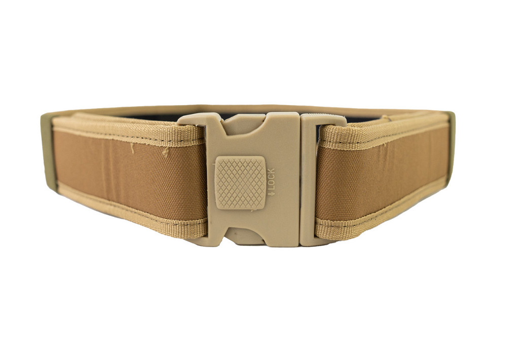 Армейский ремень тактический прочный брючный пояс для ЗСУ регулируемый Койот Одесса - изображение 1