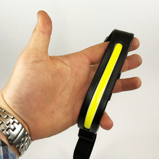 Ліхтарик військовий BL-W689/G28-LM+COB, Ліхтарик на голову із зарядкою, Потужний налобний KR-682 LED ліхтар Київ - фото 7