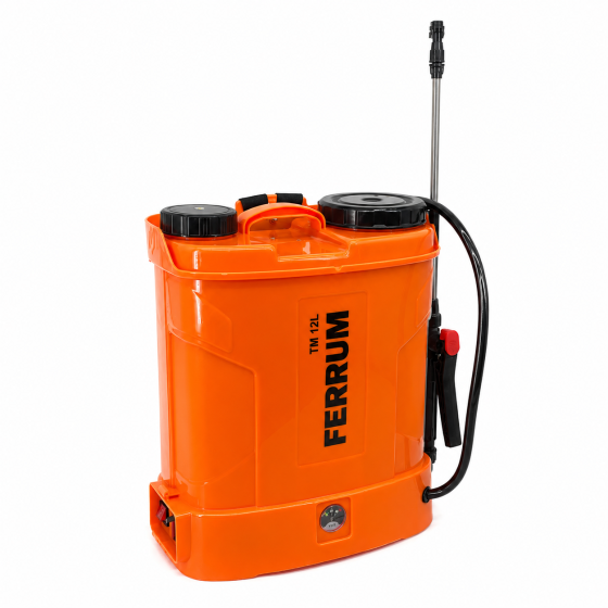 Акумуляторний обприскувач  FERRUM з Li-Ion батареєю FRES12L-LION,Обприскувач ранцевий акумуляторний 12 л 12 А. г Львів