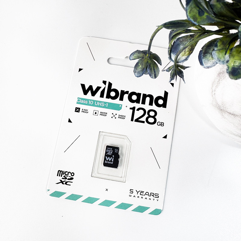 Карта пам'яті microSDXC (UHS-1) Wibrand 128Gb class 10 Київ - фото 6