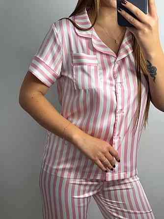 Жіноча піжама сатин Рожевий2 XL-XXL Харків