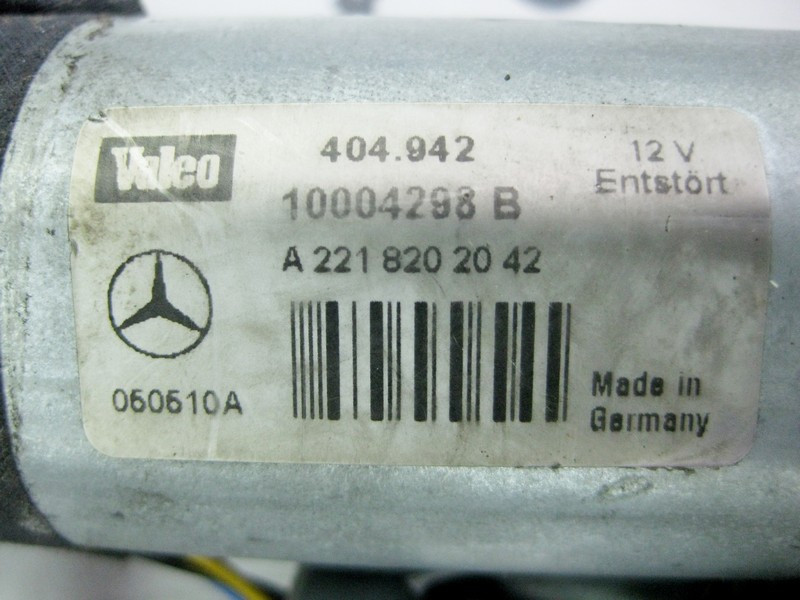 Mercedes-Benz  A2218202042 Моторчик люка S-Class W221 CL C216 Одесса - изображение 3