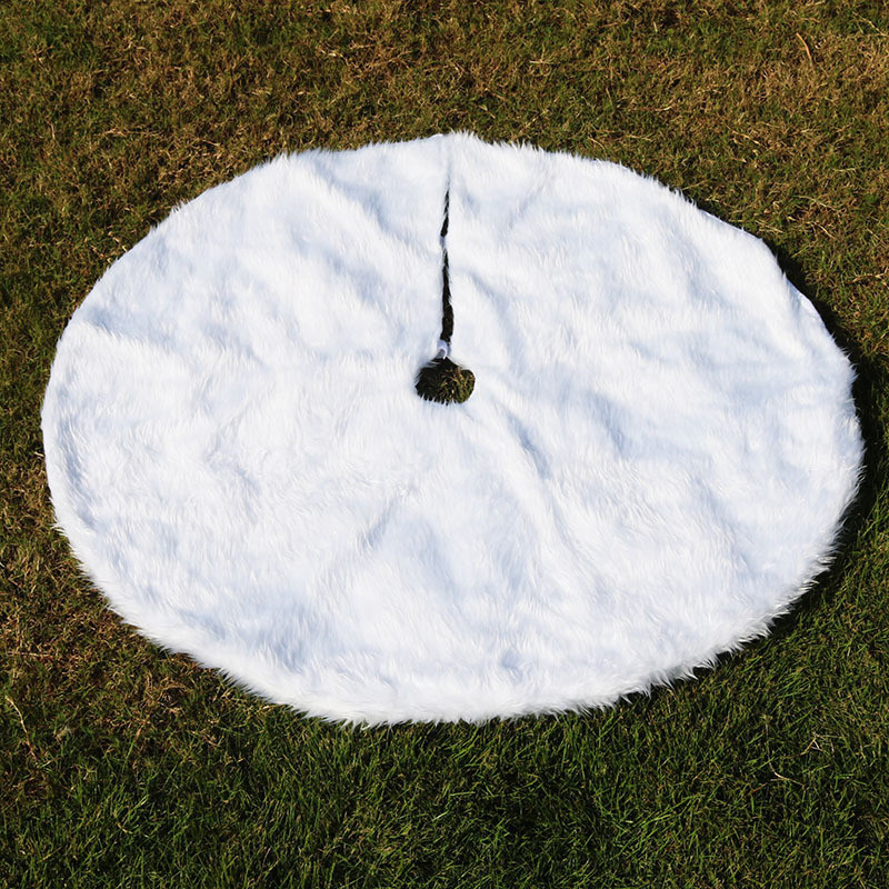 Коврик для елки 122см бело-серый Киев - изображение 6