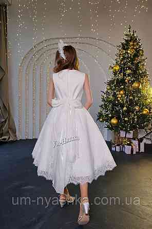 Нарядное белое платье на рост 134-146 Кривой Рог