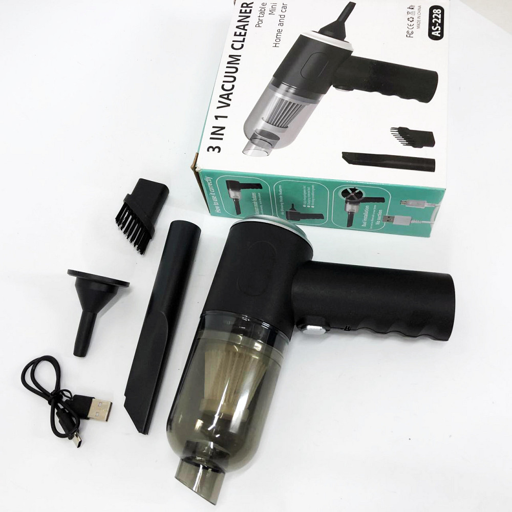 Портативний бездротовий пилосос для автомобільного прибирання, Автомобільні ручні пилососи KS-92 Львів - фото 13