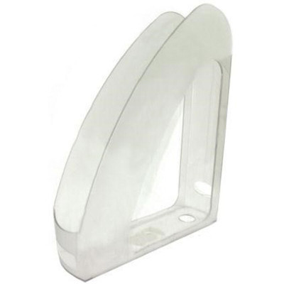 Лоток для паперів Economix вертикальний з передньою стінкою Райдуга пластик, прозорий (E80531-00) Вінниця - фото 1