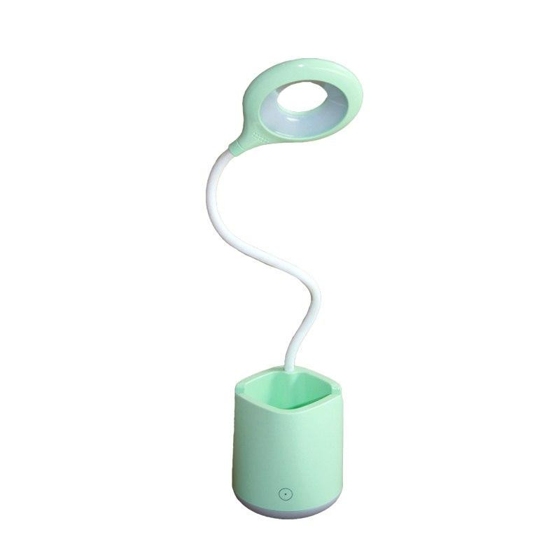 LED светильник настольный аккумуляторный с подстаканником, голубой Днепр - изображение 3