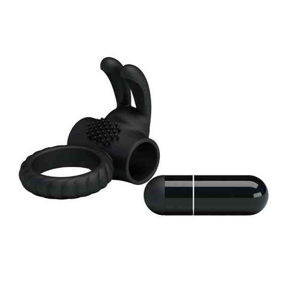 Ерекційне кільце - Pretty Love Eudora Penis Ring Black Sex Aura Київ