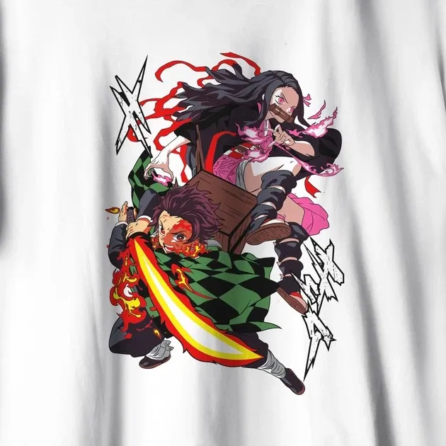 Футболка для подростка мальчика с принтом Клинок, рассекающий демонов Танджиро і Незуко 2 WE Размер 160 Anime10423 Днепр - изображение 4