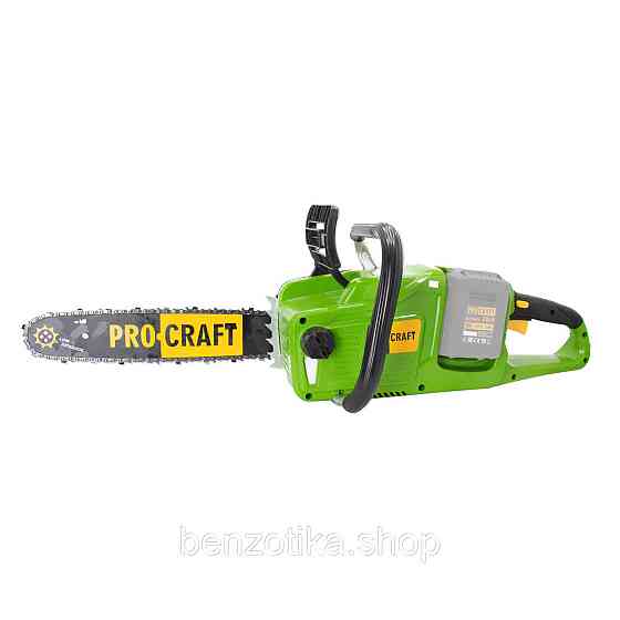 Акумуляторна ланцюгова пилка Procraft PCA40/2 (20В, безщіткова, без АКБ та зарядного пристрою) — пот Київ
