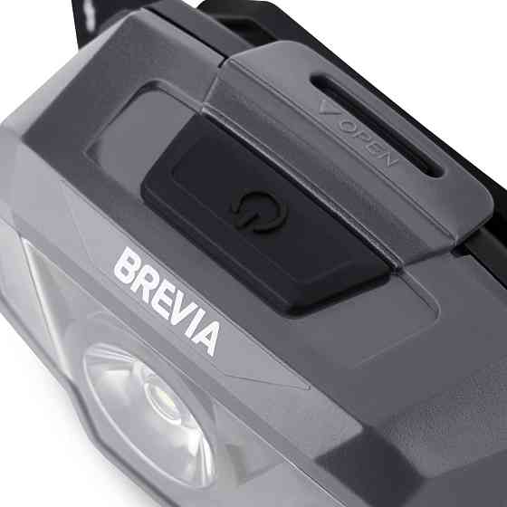 Ліхтар налобний Brevia 200Lm, 3 режими+flash, 3xAAA Львів