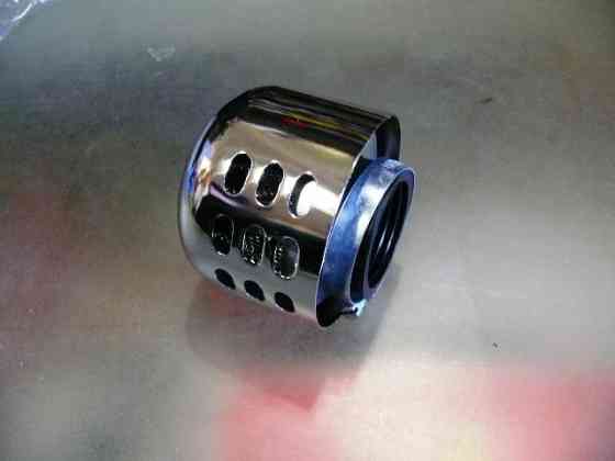 Фільтр повітряний (нульовик) Ø42mm, дзвін (хром) VDK-2 Київ