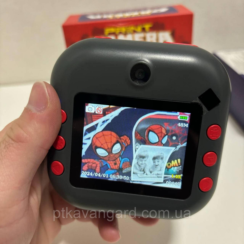 Фотоаппарат принтер детский 