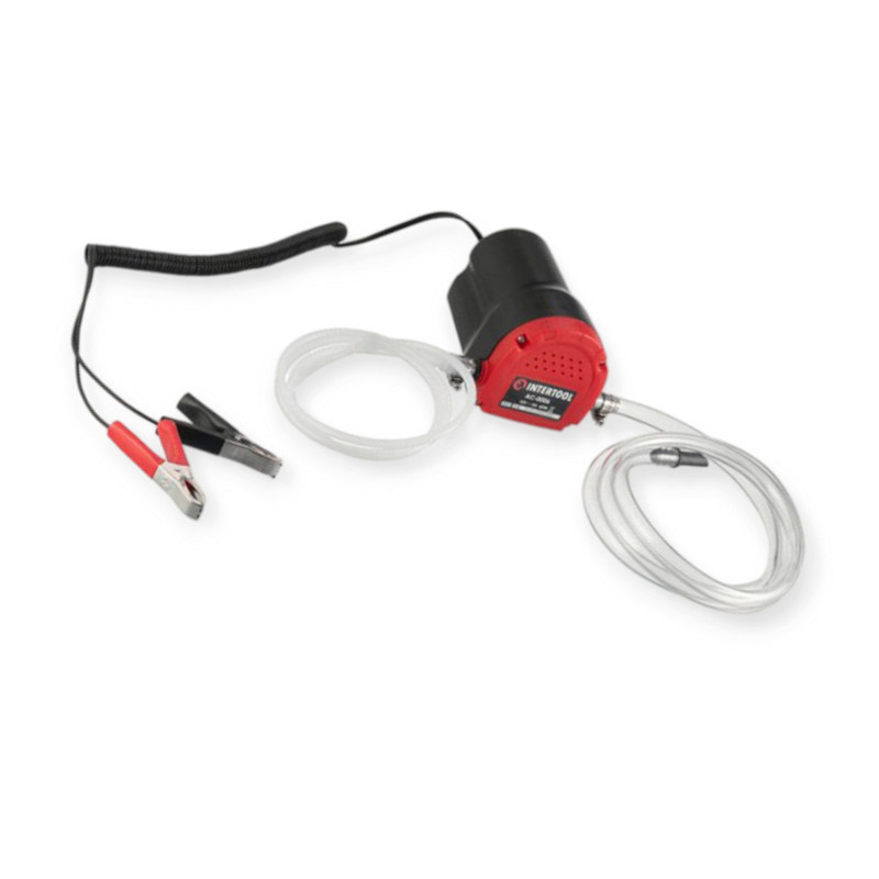 Насос для перекачування/відкачування масла з картера помповий 12в/7л/хв/80вт/штуцер 10мм/2 шланга Мукачево - фото 4