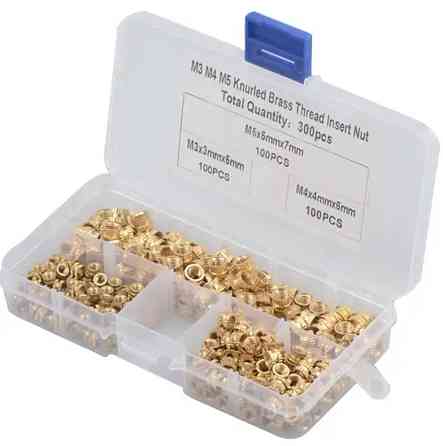 Гайки закладні латунні, 300 шт. Винница