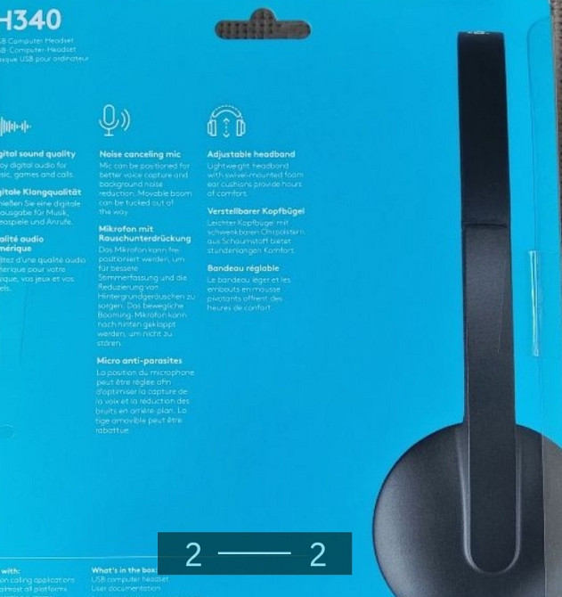 Наушники: Logitech H340. Київ - фото 2