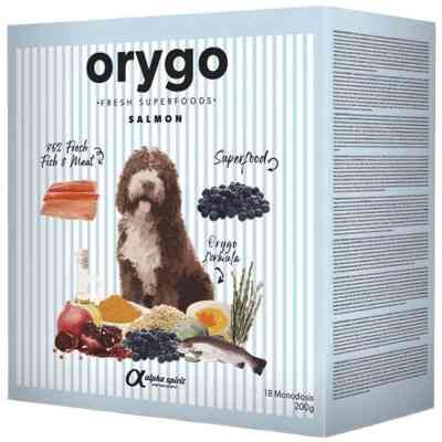 Напіввологий корм для собак Orygo Salmon (18х200 г) 3.6 кг (8436586312152) Вінниця