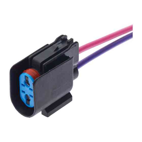 Разьем коннектор с проводом, 2-кон., Дат, Abs, Подогр, Форсунок Омыв, Лоб, Стекла,  98018-0001, Ford Киев