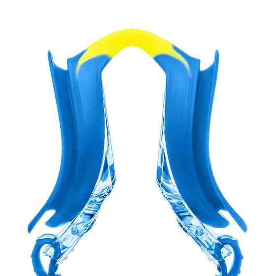 Дитячі окуляри для плавання Renvo Ailao JR Anti-fog Салатовий Синій OSFM (1SG200-0414) Киев
