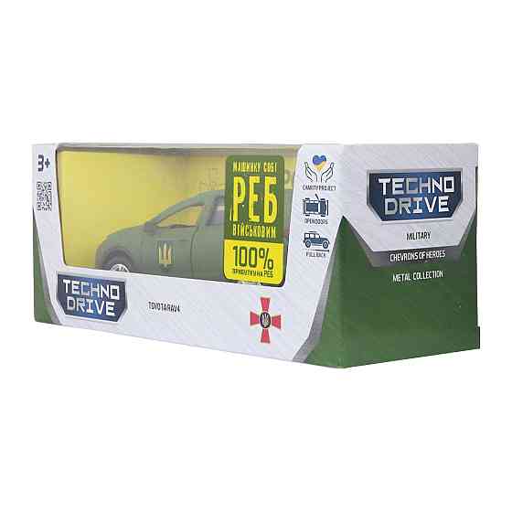 Автомодель серії Шеврони Героїв - Toyota RAV4 - Сухопутні війська ЗСУ Днепр