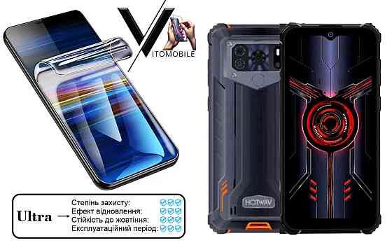 Полиуретановая пленка Ultra для Hotwav W10, W10 Pro – минимальная толщина, максимальная защита! Киев