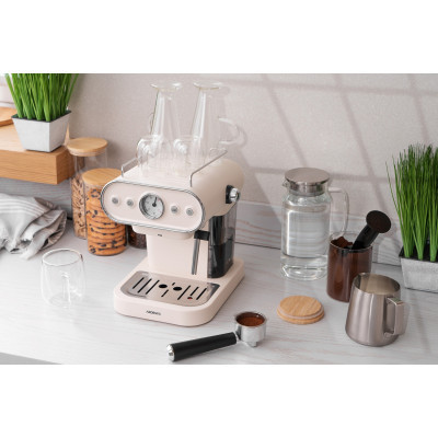 Ріжкова кавоварка еспресо Ardesto FCM-E15BG Вінниця - фото 11