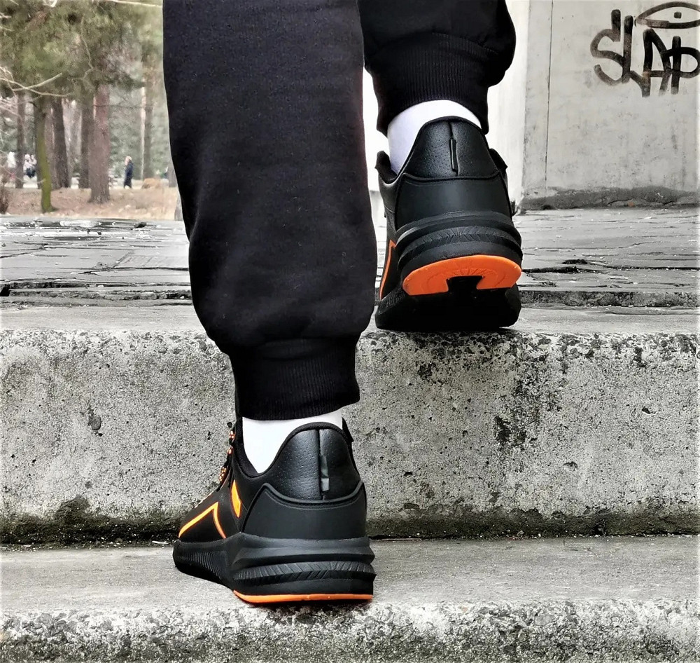 Кроссовки Puma Черные Мужские Пума Кожаные (размеры: 42,43,44) Днепр - изображение 9