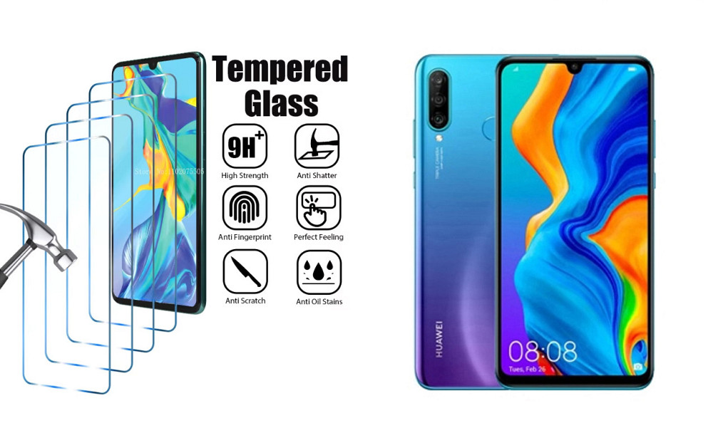Защитное стекло ArmorGlass для Huawei P30 Lite – устойчивое к царапинам и ударам Киев - изображение 1